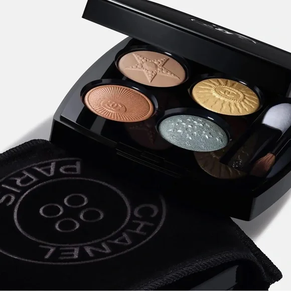 Chanel LES 4 OMBRES BOUTONS Multi-Effect Quadra Eyeshadow Stellaire - Picture 9 of 9
